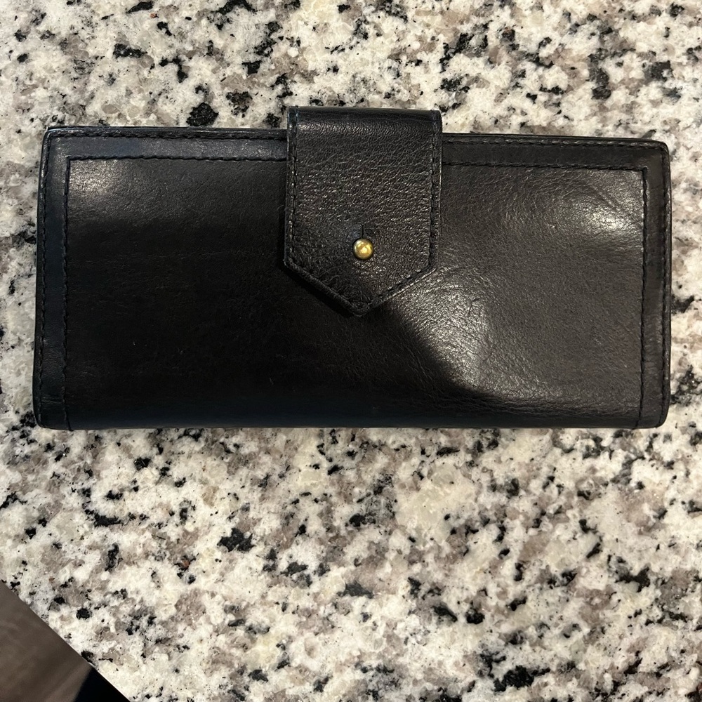 Madewell Black Leather Wallet